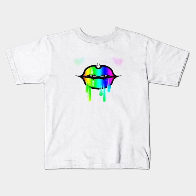 Taste the Rainbow 1.0 Kids T-Shirt by CherryCloudsDesigns